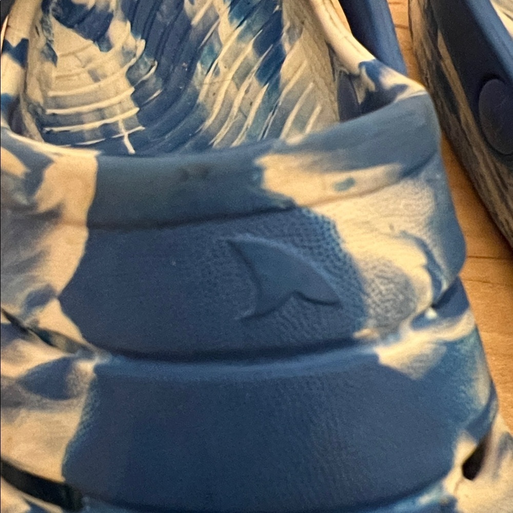 Kids Blue Clogs - Picture 2 of 4